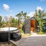 Fantastic In Sondervig With Outdoor Sauna, Outdoor Shower, And Wilderness Bath 펜션