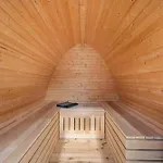 Fantastic In Sondervig With Outdoor Sauna, Outdoor Shower, And Wilderness Bath * 링쾨빙