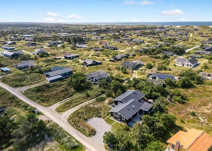 Fantastic In Sondervig With Outdoor Sauna, Outdoor Shower, And Wilderness Bath Holiday home