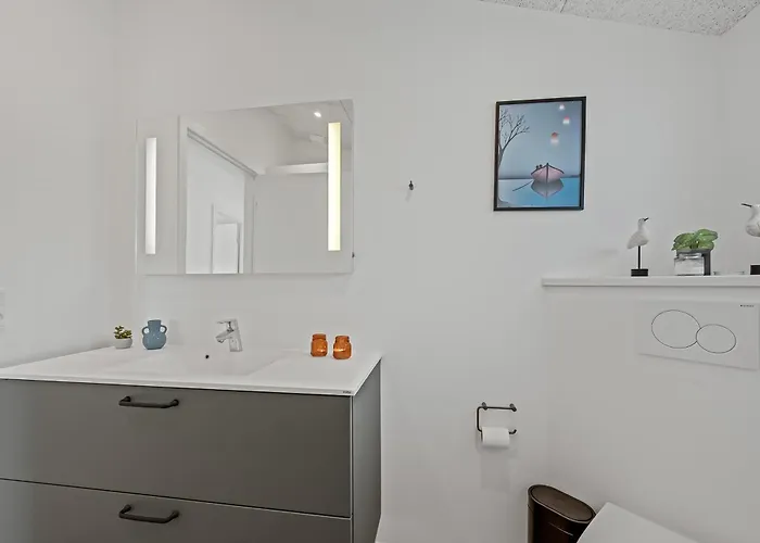 Fantastic In Sondervig With Outdoor Sauna, Outdoor Shower, And Wilderness Bath