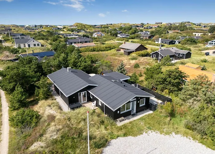 Fantastic In Sondervig With Outdoor Sauna, Outdoor Shower, And Wilderness Bath Holiday home