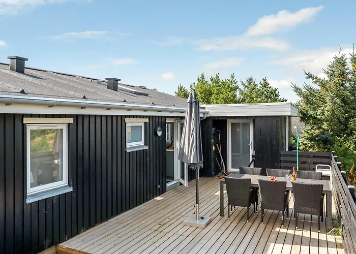 Fantastic In Sondervig With Outdoor Sauna, Outdoor Shower, And Wilderness Bath
