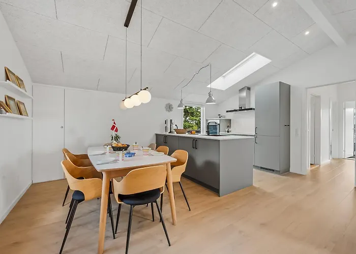 Holiday home Fantastic In Sondervig With Outdoor Sauna, Outdoor Shower, And Wilderness Bath