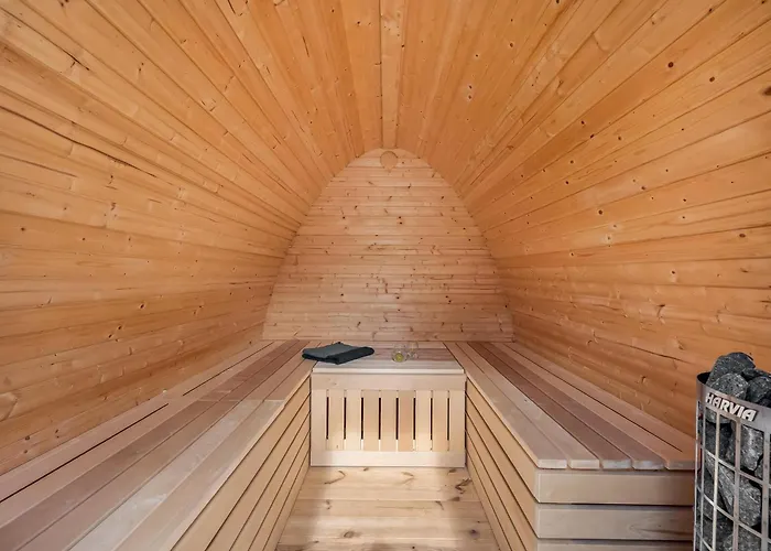 Fantastic In Sondervig With Outdoor Sauna, Outdoor Shower, And Wilderness Bath * Ringkobing